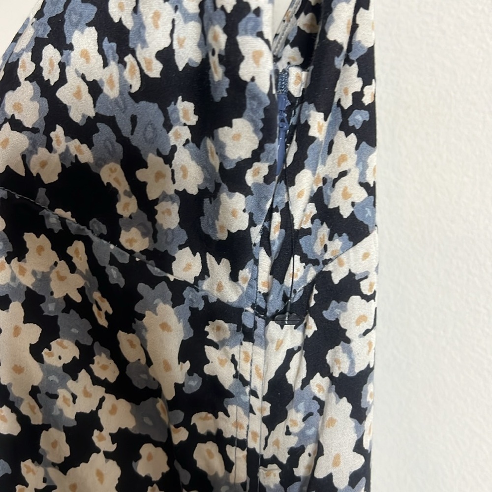Billabong Twist N Shout Boho Floral Fun Wide Leg Beach Jumper Pockets NWOT Sz L - Picture 10 of 13